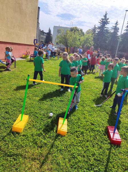 Dzień Dziecka na sportowo w przedszkolu w Malczycach