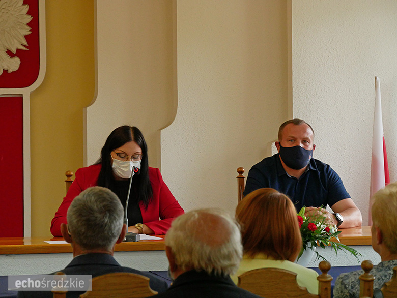 Zaprzysiężenie Andrzeja Niemca na Wójta Gminy Malczyce