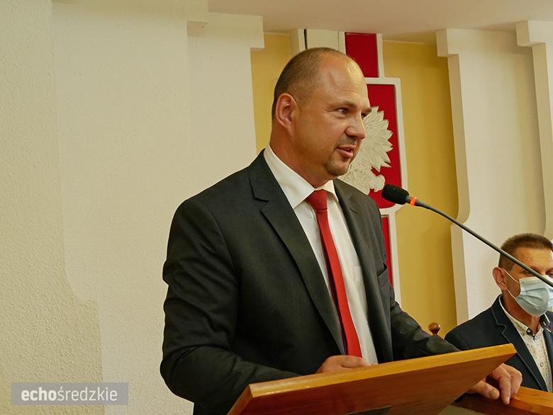Zaprzysiężenie Andrzeja Niemca na Wójta Gminy Malczyce