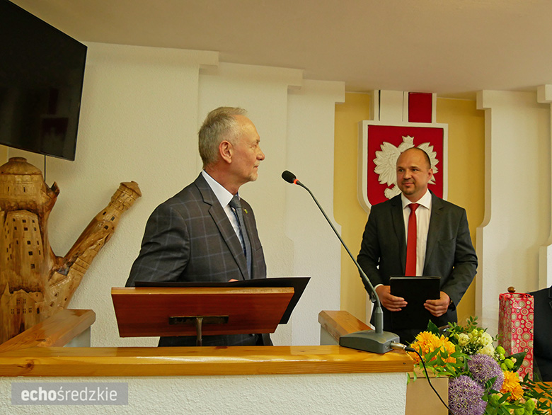 Zaprzysiężenie Andrzeja Niemca na Wójta Gminy Malczyce