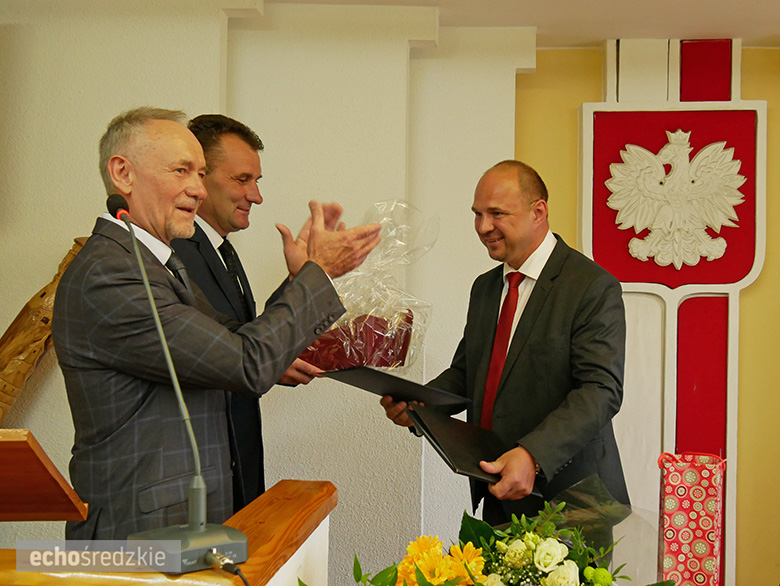 Zaprzysiężenie Andrzeja Niemca na Wójta Gminy Malczyce