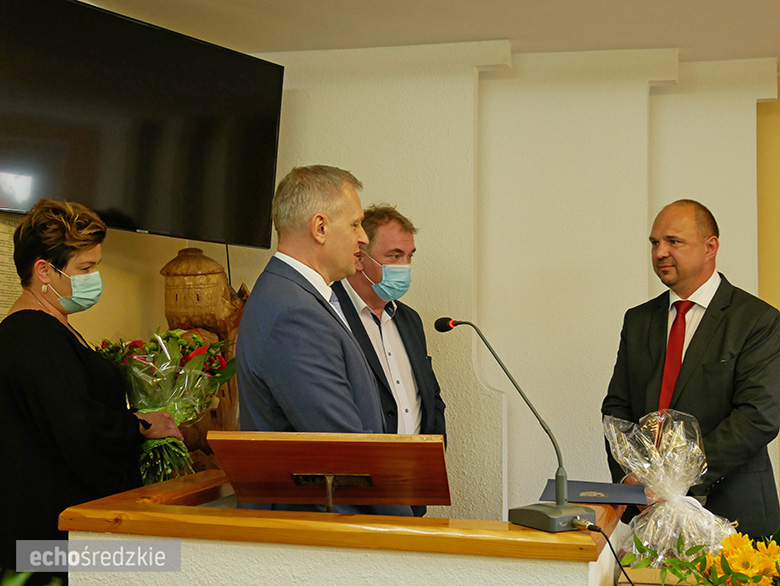 Zaprzysiężenie Andrzeja Niemca na Wójta Gminy Malczyce