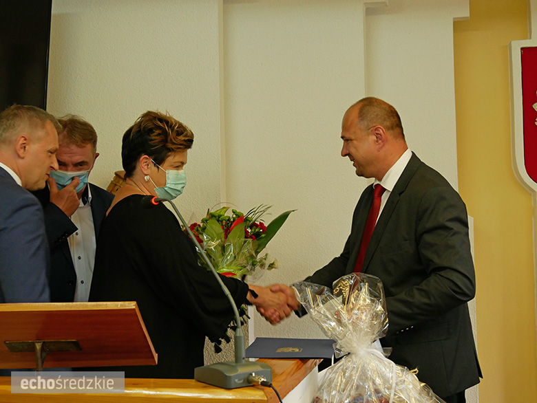 Zaprzysiężenie Andrzeja Niemca na Wójta Gminy Malczyce