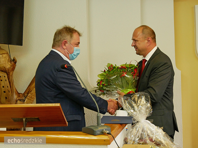 Zaprzysiężenie Andrzeja Niemca na Wójta Gminy Malczyce
