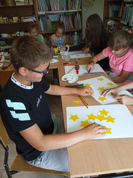 Warsztaty plastyczne z Joanną Gąsiorowską w Osieku i Kostomłotach