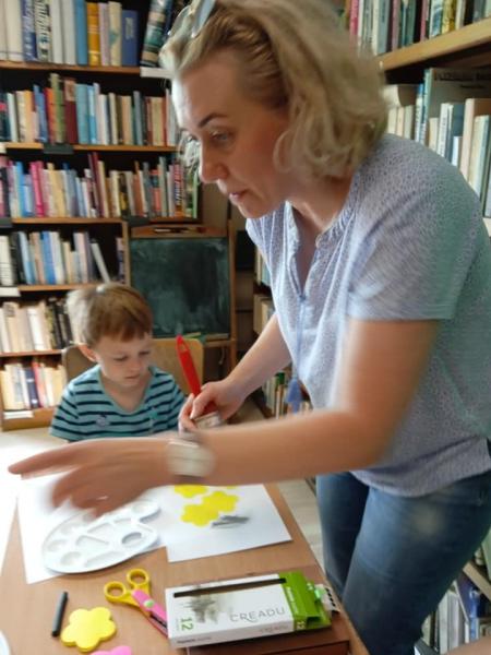 Warsztaty plastyczne z Joanną Gąsiorowską w Osieku i Kostomłotach