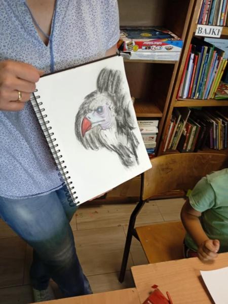 Warsztaty plastyczne z Joanną Gąsiorowską w Osieku i Kostomłotach