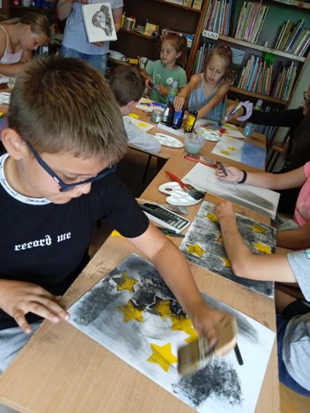 Warsztaty plastyczne z Joanną Gąsiorowską w Osieku i Kostomłotach