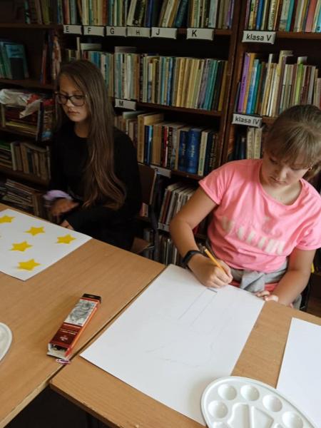 Warsztaty plastyczne z Joanną Gąsiorowską w Osieku i Kostomłotach