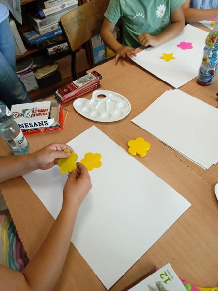 Warsztaty plastyczne z Joanną Gąsiorowską w Osieku i Kostomłotach