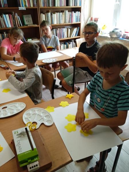 Warsztaty plastyczne z Joanną Gąsiorowską w Osieku i Kostomłotach