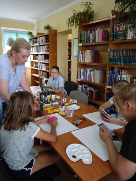 Warsztaty plastyczne z Joanną Gąsiorowską w Osieku i Kostomłotach