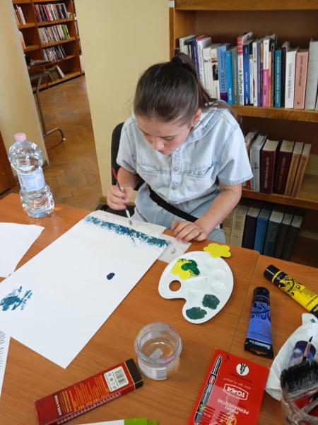 Warsztaty plastyczne z Joanną Gąsiorowską w Osieku i Kostomłotach