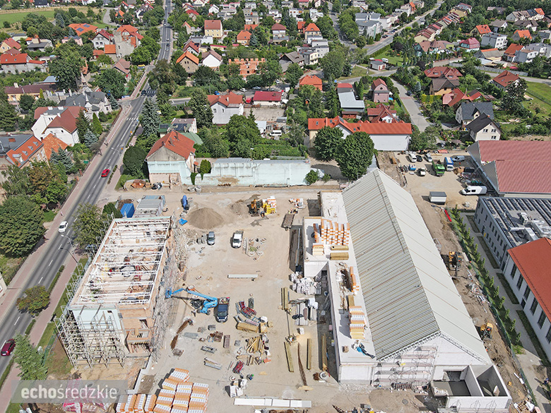 Budowa obiektów handlowo-usługowych w Środzie Śląskiej