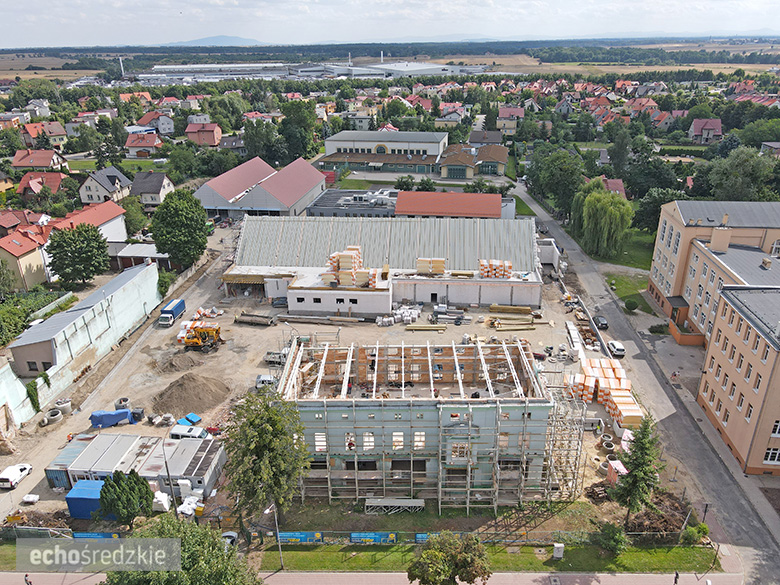Budowa obiektów handlowo-usługowych w Środzie Śląskiej