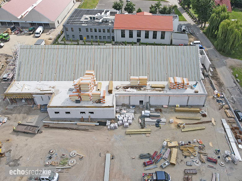 Budowa obiektów handlowo-usługowych w Środzie Śląskiej