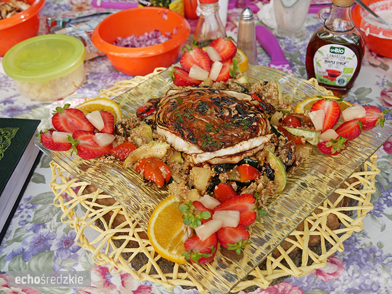 Piknik rodzinny na terenie Specjalnego Ośrodka Szkolno-Wychowawczego w Środzie Śląskiej