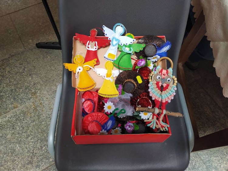 Pchli Targ na dziedzińcu średzkiego muzeum