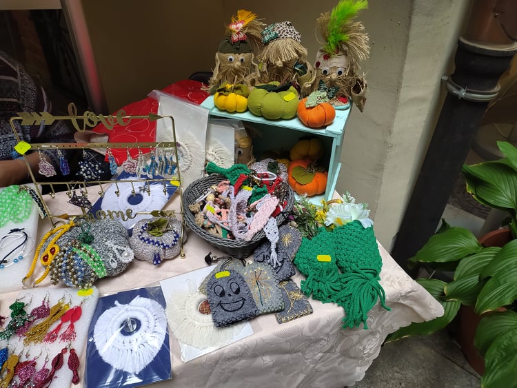 Pchli Targ na dziedzińcu średzkiego muzeum