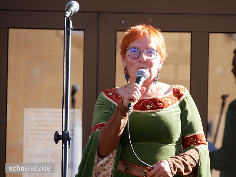 Odsłonięcie muralu w Środzie Śląskiej