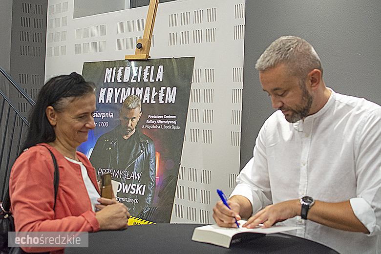 Przemysław Piotrowski gościem "Niedzieli z Kryminałem"