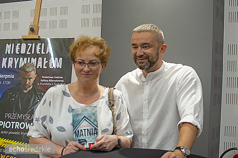 Przemysław Piotrowski gościem "Niedzieli z Kryminałem"