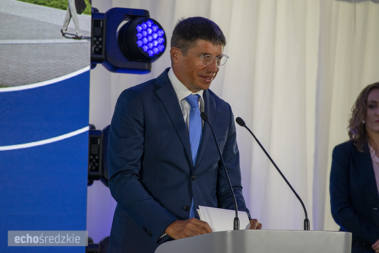 Wbudowanie kamienia węgielnego pod budowę zakładu Frito Lay w miejscowości Święte