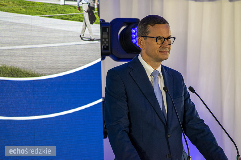 Wbudowanie kamienia węgielnego pod budowę zakładu Frito Lay w miejscowości Święte