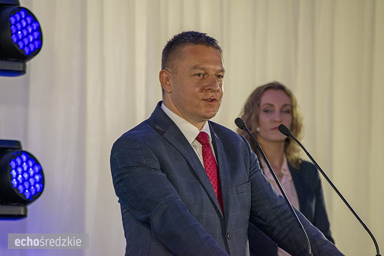 Wbudowanie kamienia węgielnego pod budowę zakładu Frito Lay w miejscowości Święte