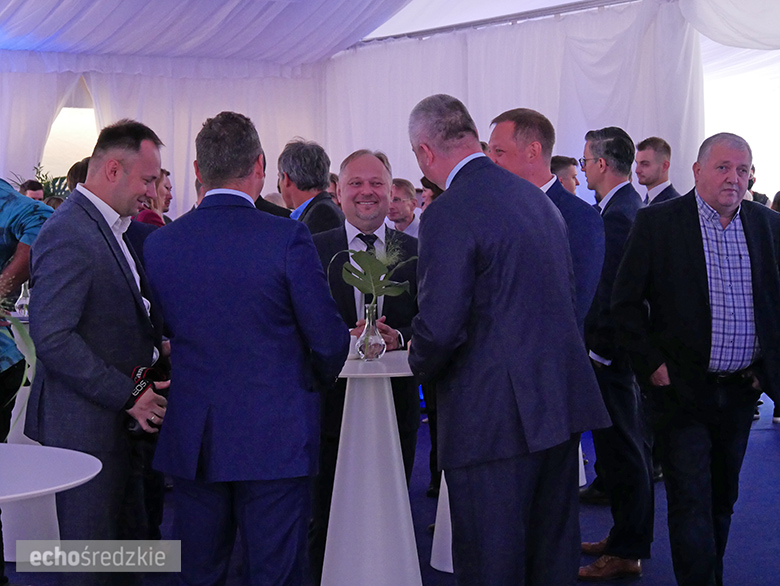 Wbudowanie kamienia węgielnego pod budowę zakładu Frito Lay w miejscowości Święte