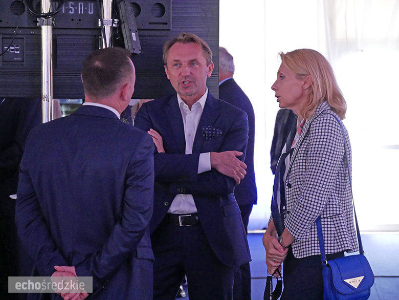 Wbudowanie kamienia węgielnego pod budowę zakładu Frito Lay w miejscowości Święte