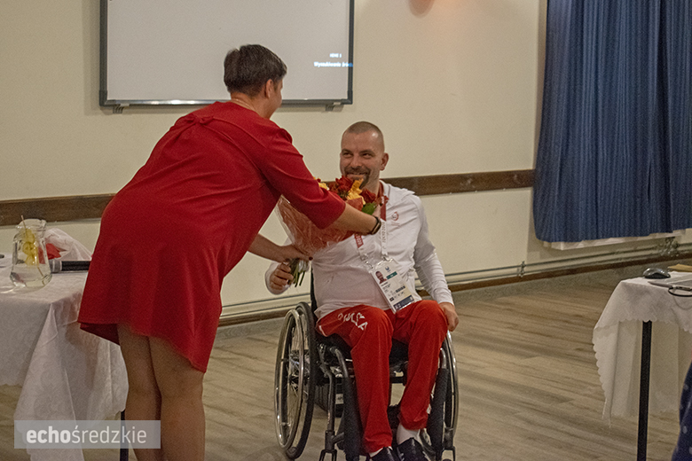 Przywitanie Filipa Rodzika w świetlicy w Przedmościu