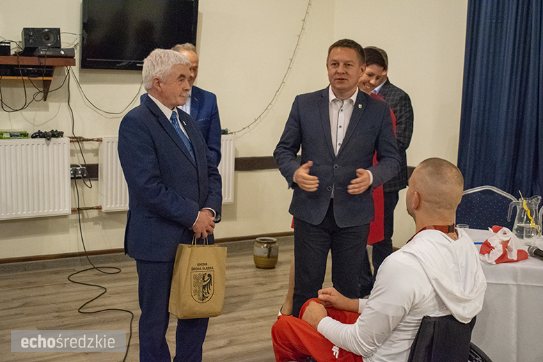 Przywitanie Filipa Rodzika w świetlicy w Przedmościu