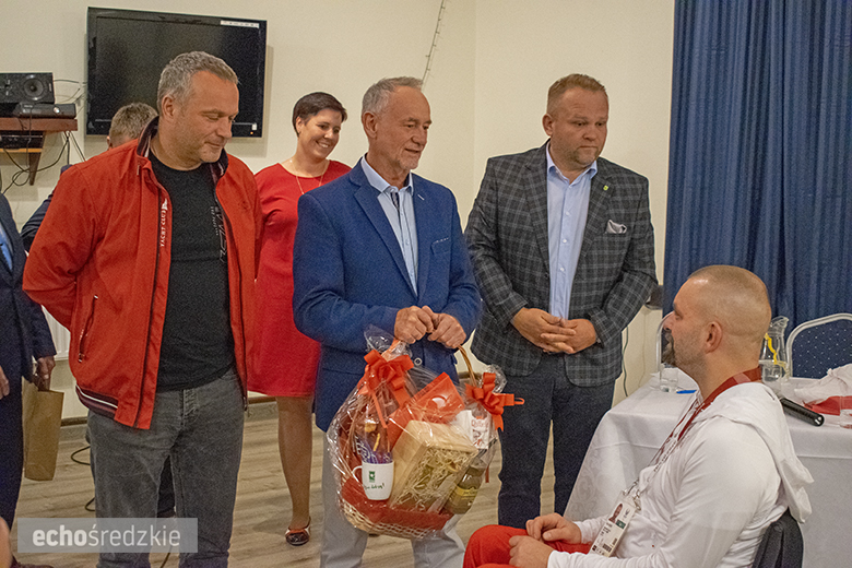 Przywitanie Filipa Rodzika w świetlicy w Przedmościu