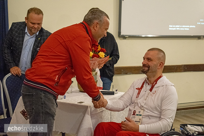 Przywitanie Filipa Rodzika w świetlicy w Przedmościu