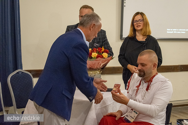 Przywitanie Filipa Rodzika w świetlicy w Przedmościu