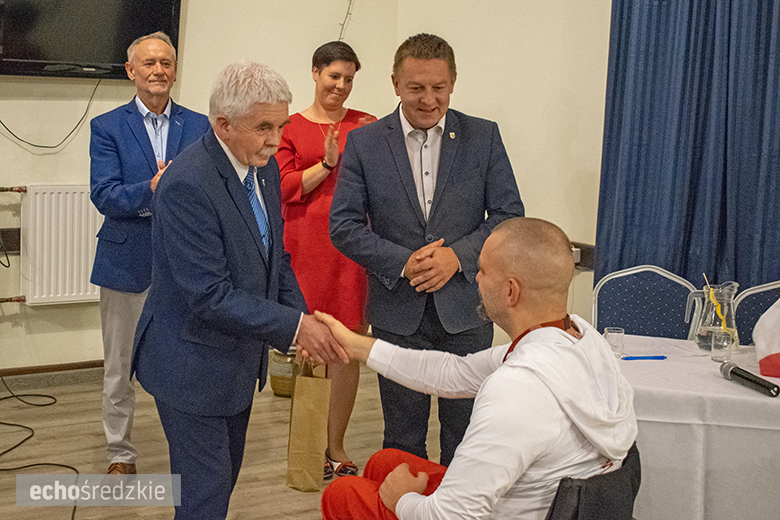 Przywitanie Filipa Rodzika w świetlicy w Przedmościu