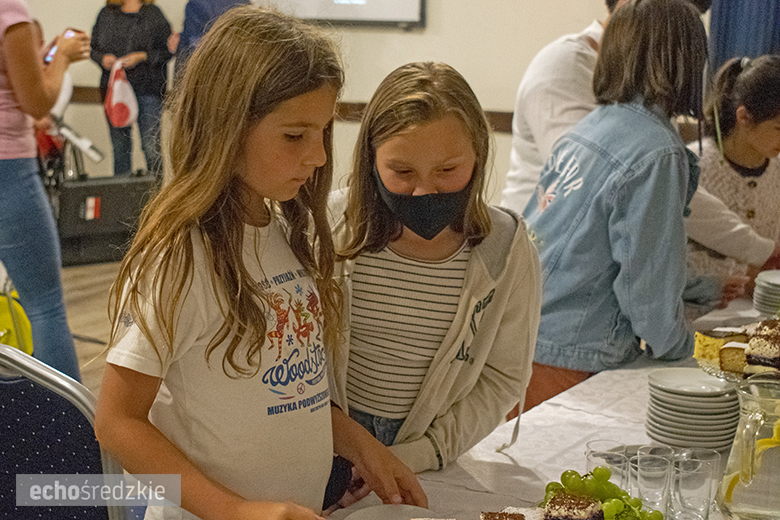 Przywitanie Filipa Rodzika w świetlicy w Przedmościu