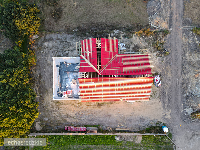 Budowa świetlicy wiejskiej w Rusku