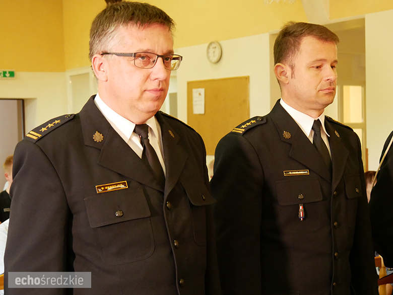 Uroczyste wręczenie odznaczeń podczas świętowania 75-lecia OSP w gminie Malczyce