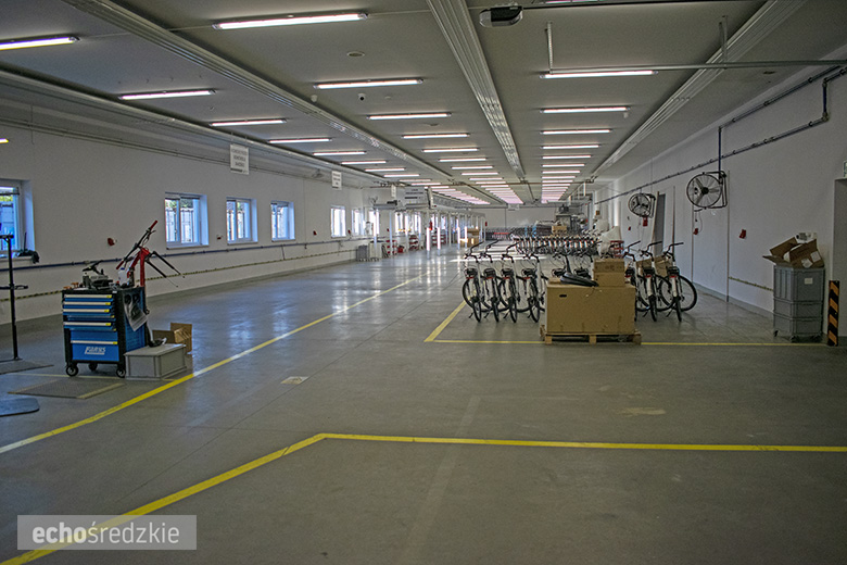Zakład produkcji rowerów elektrycznych EcoBike