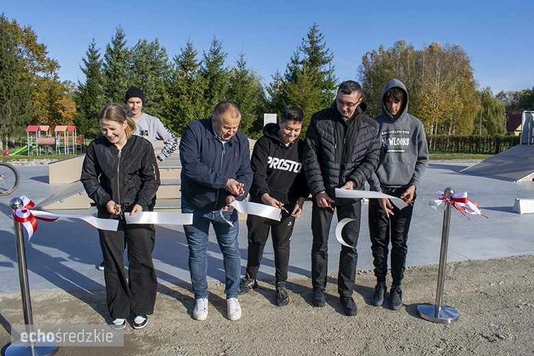 Skatepark w Miękini oficjalnie otwarty