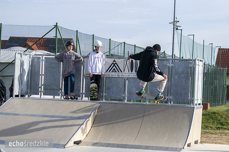 Oficjalne otwarcie skateparku w Lutyni za nami