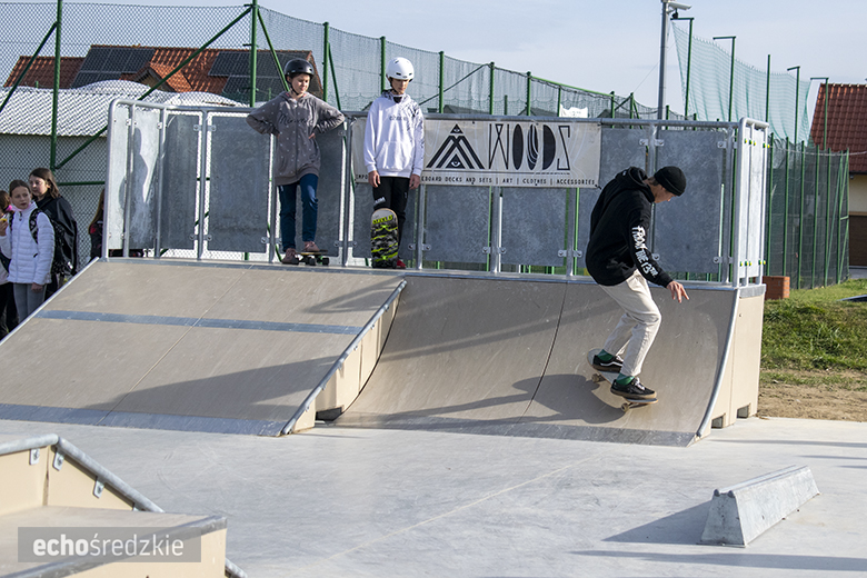Oficjalne otwarcie skateparku w Lutyni za nami