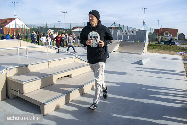 Oficjalne otwarcie skateparku w Lutyni za nami