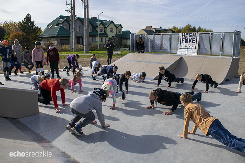Oficjalne otwarcie skateparku w Lutyni za nami