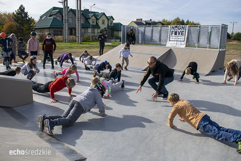 Oficjalne otwarcie skateparku w Lutyni za nami