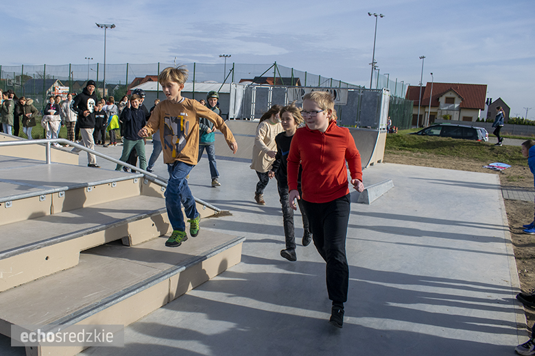 Oficjalne otwarcie skateparku w Lutyni za nami