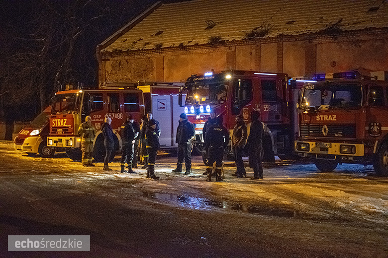 Powitanie nowego samochodu OSP Lusina