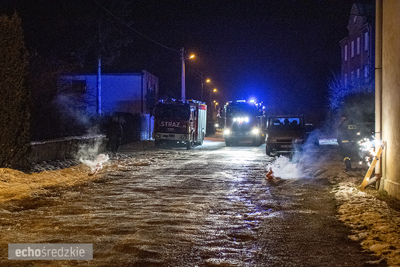 Powitanie nowego samochodu OSP Lusina